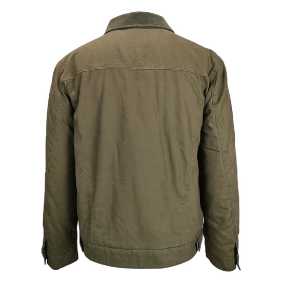 Jack Wills - Varsity-Jacke (US-College-Stil) für Herren, Mit Kragen (Oliv) - Image 3
