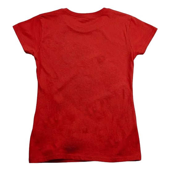 Scooby Doo - "Jinkies" T-Shirt für Damen, Anliegend (Rot) - Image 2