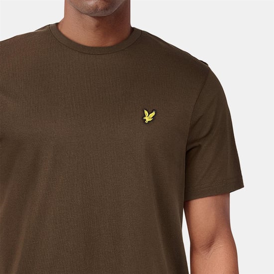 Lyle & Scott - T-Shirt für Herren, Baumwolle (Oliv) - Image 5