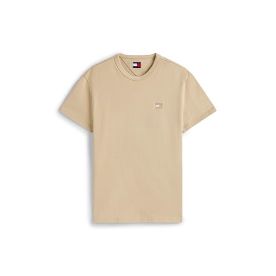 Tommy Jeans - T-Shirt für Herren,Abzeichen (Beige) - Image 1