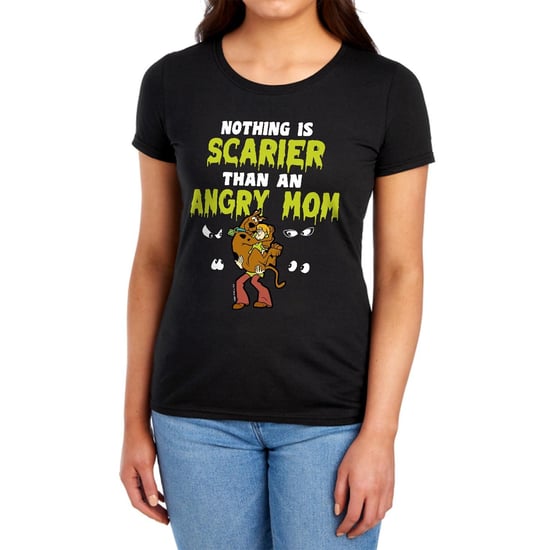 Scooby Doo - "Nothing Scarier Shaggy Womens" T-Shirt für Damen, Muttertag, Anliegend (Schwarz) - Image 1