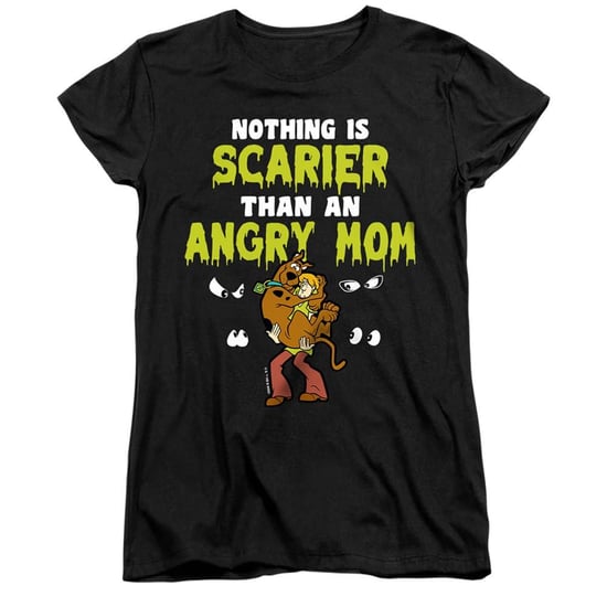 Scooby Doo - "Nothing Scarier Shaggy Womens" T-Shirt für Damen, Muttertag, Anliegend (Schwarz) - Image 2