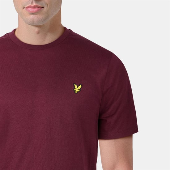 Lyle & Scott - T-Shirt für Herren, Baumwolle (Burgunderrot) - Image 5