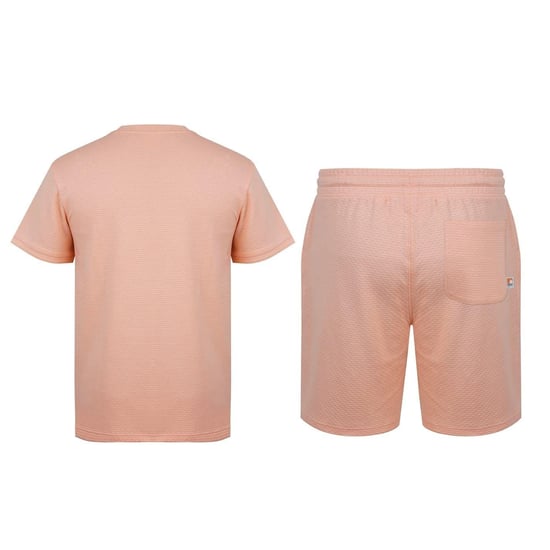 SoulCal - T-Shirt und Shorts für Herren, Rundhalsausschnitt (Pfirsich) - Image 2