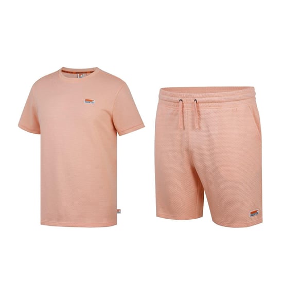 SoulCal - T-Shirt und Shorts für Herren, Rundhalsausschnitt (Pfirsich) - Image 3