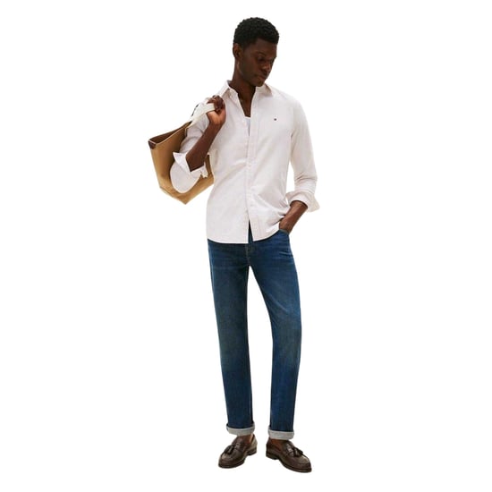 Tommy Hilfiger - "1985" Button-Down-Hemd für Herren, Flex (Safari) - Image 1