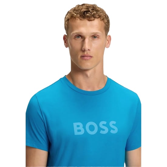 Boss - T-Shirt für Herren, kurzärmlig (Türkis/Aquablau) - Image 4