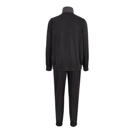 Slazenger - Trainingsanzug-Set für Herren, Leicht (Schwarz/Holzkohle) - Image 3