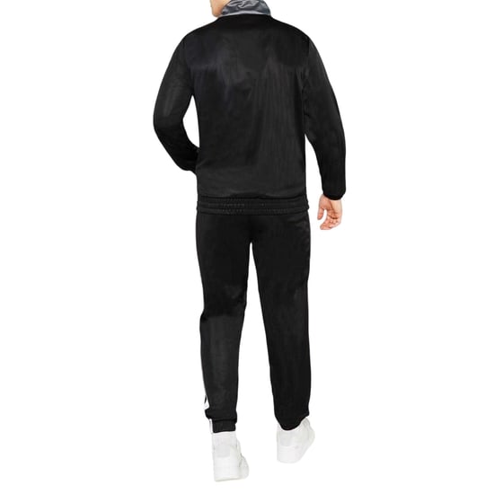 Slazenger - Trainingsanzug-Set für Herren, Leicht (Schwarz/Holzkohle) - Image 5