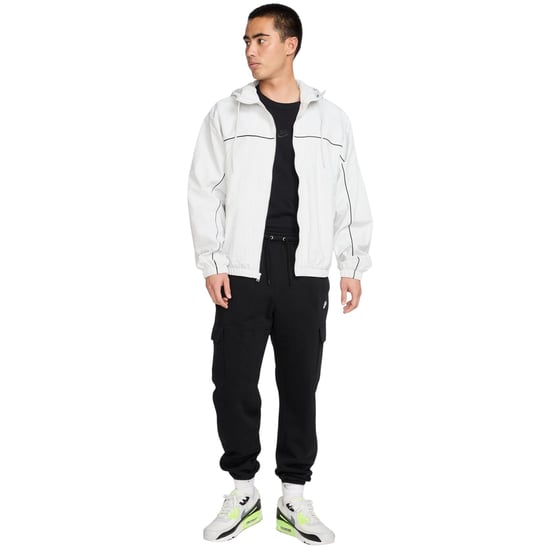 Nike - "Sportswear Club" Cargo Jogginghosen für Herren (Schwarz/Weiß) - Image 1