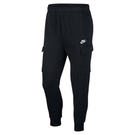 Nike - "Sportswear Club" Cargo Jogginghosen für Herren (Schwarz/Weiß) - Image 2