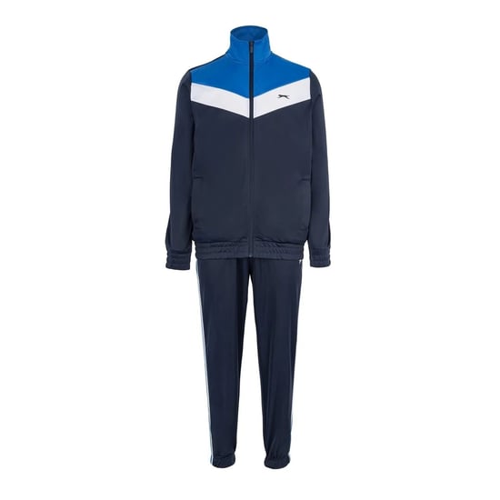 Slazenger - Trainingsanzug-Set für Herren, Leicht (Königsblau/Weiß) - Image 2
