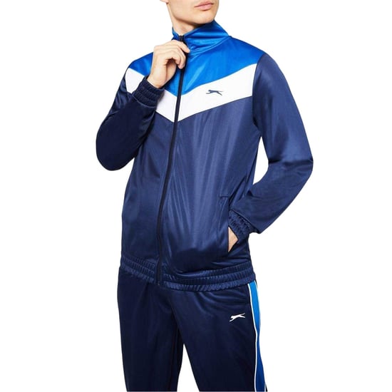 Slazenger - Trainingsanzug-Set für Herren, Leicht (Königsblau/Weiß) - Image 4