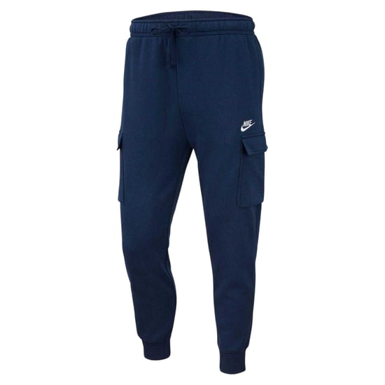 Nike - "Sportswear Club" Cargo Jogginghosen für Herren (Marine/Weiß) - Image 2