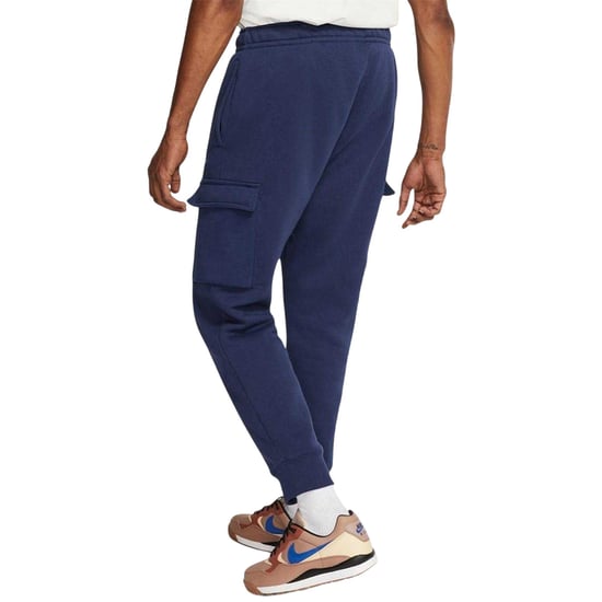 Nike - "Sportswear Club" Cargo Jogginghosen für Herren (Marine/Weiß) - Image 5