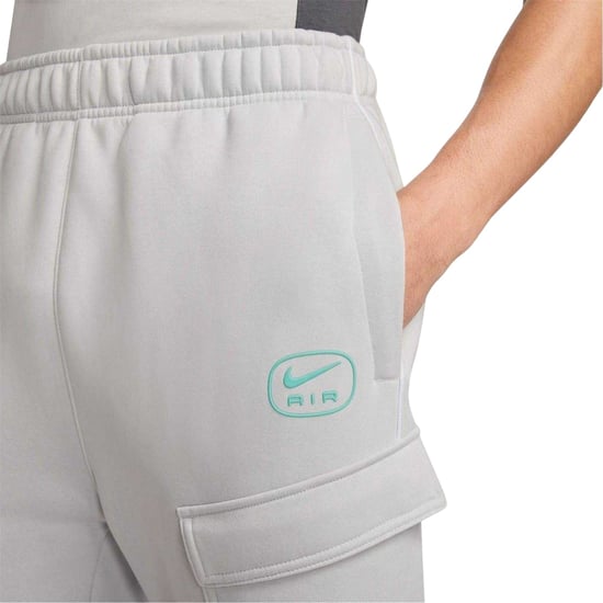 Nike - "Air" Cargo Jogginghosen für Herren (Grau/Weiß) - Image 4