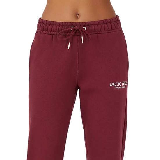 Jack Wills - "Bayton" Jogginghosen für Damen (Burgunderrot) - Image 4