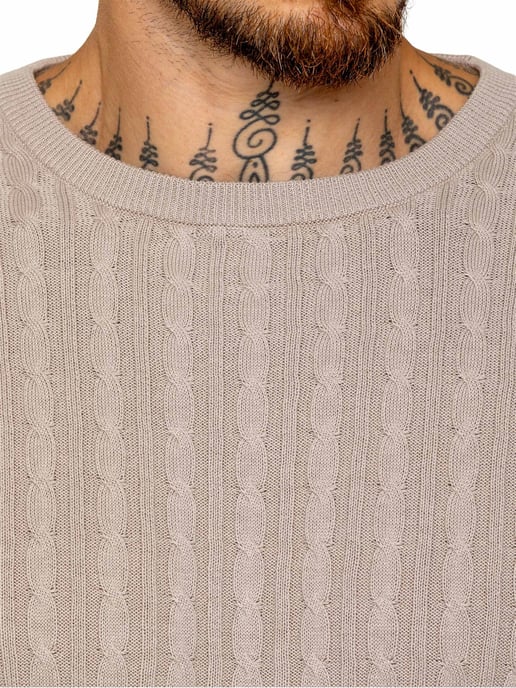 Enzo Milano | Herren-Pullover mit Zopfmuster - Image 2