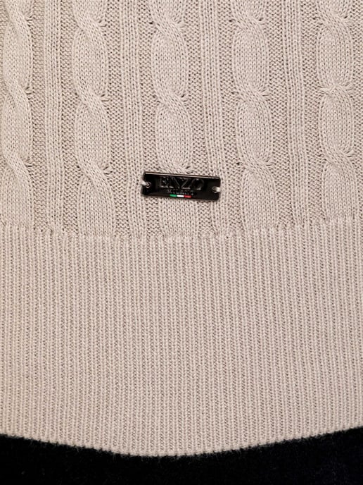 Enzo Milano | Herren-Pullover mit Zopfmuster - Image 5