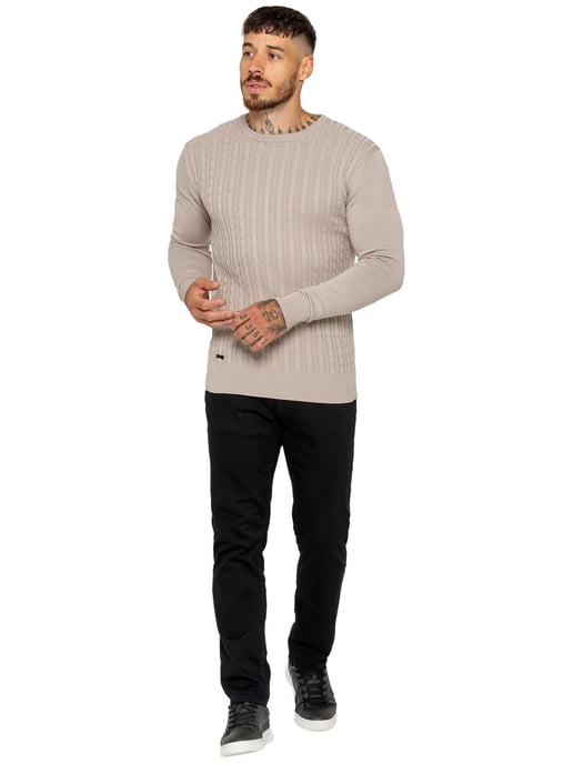 Enzo Milano | Herren-Pullover mit Zopfmuster - Image 6
