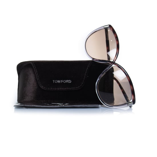 Tom Ford Abbey Sonnenbrille in Grau und Braun - Image 3