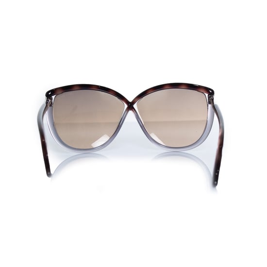 Tom Ford Abbey Sonnenbrille in Grau und Braun - Image 5
