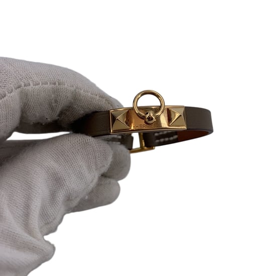 Hermes Lederarmband Rivale Mini - Image 2