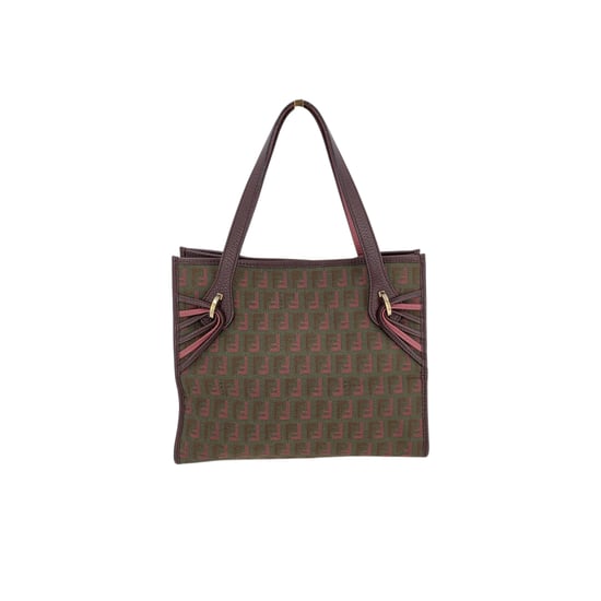 Fendi Pre-owned Zucchino Stoffhandtasche Tote - Mehrfarbig - Image 3