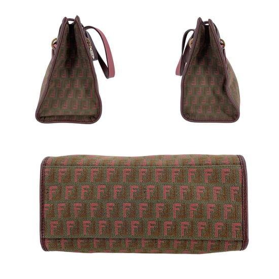 Fendi Pre-owned Zucchino Stoffhandtasche Tote - Mehrfarbig - Image 4