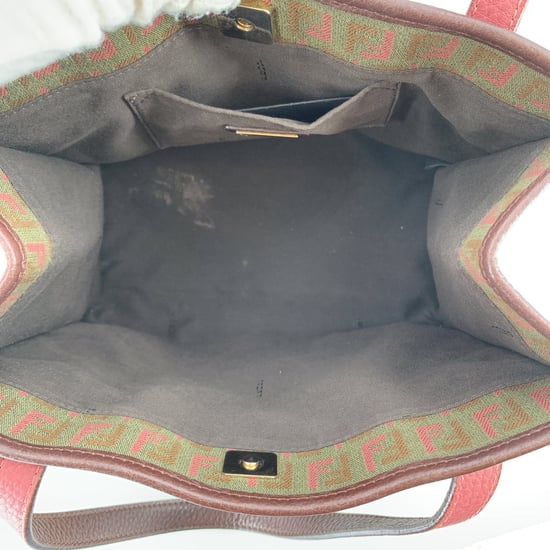 Fendi Pre-owned Zucchino Stoffhandtasche Tote - Mehrfarbig - Image 5