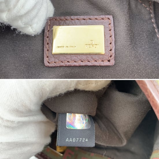 Fendi Pre-owned Zucchino Stoffhandtasche Tote - Mehrfarbig - Image 6