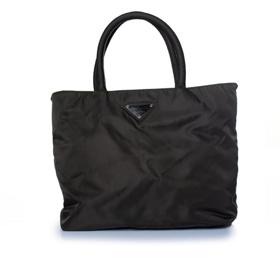 Prada, Vintage-Mini-Handtasche aus Nylon, dunkelgrün - Image 1