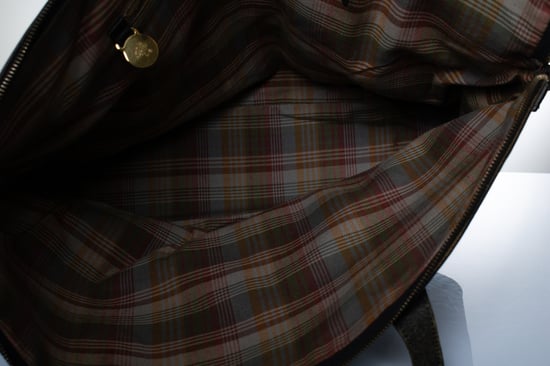 Einkaufstasche aus Mulberry- und Scotch-Grain-Leder mit Reißverschluss - Image 6