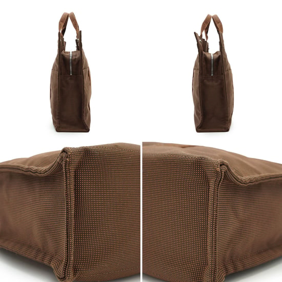 Hermes Vintage Stoffschultertasche Herline - Image 3