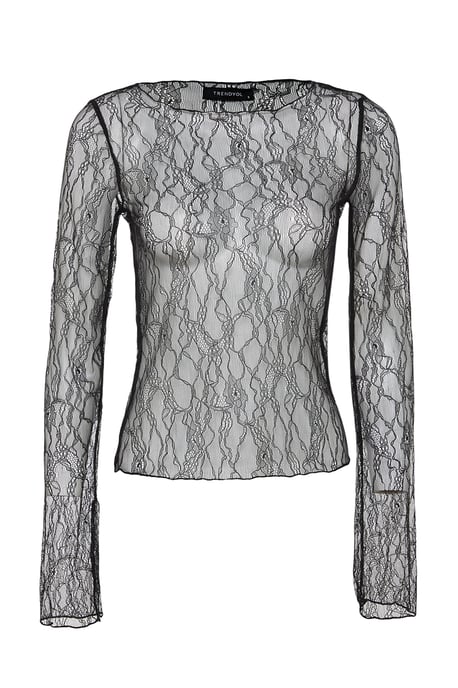 TRENDYOLMİLLA Damen Einfarbig Lang Regular Fit Blusen - Image 5