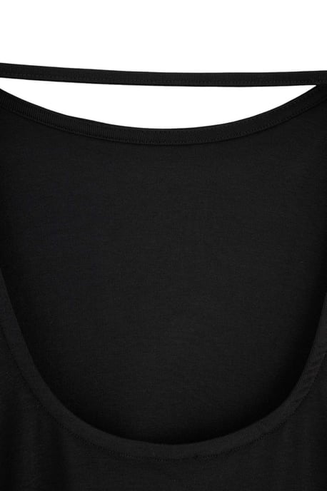Trendyol Curve Damen Schwarz Einfarbig Lang, Tailliert Große Größen Blusen - Image 2