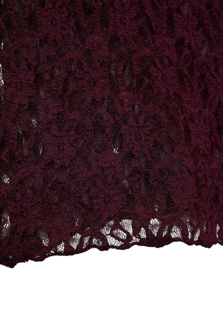 TRENDYOLMİLLA Damen Lila Einfarbig Lang Tailliert Blusen - Image 2