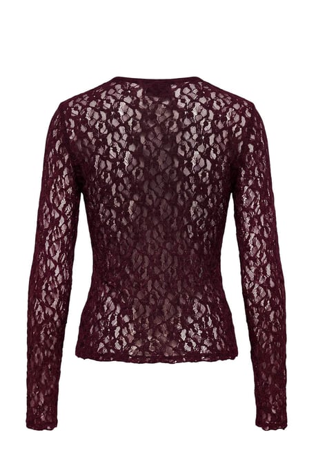 TRENDYOLMİLLA Damen Lila Einfarbig Lang Tailliert Blusen - Image 3