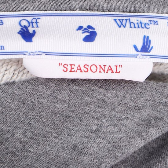 Off-White Hoodie mit Print - Grau - Image 4