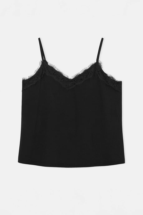 Trendyol Curve Damen Schwarz Einfarbig Ärmellos Tailliert Große Größen Blusen - Image 3