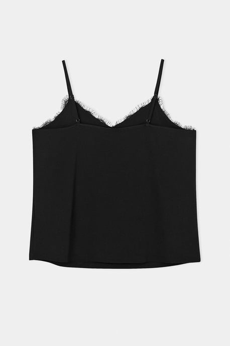 Trendyol Curve Damen Schwarz Einfarbig Ärmellos Tailliert Große Größen Blusen - Image 5
