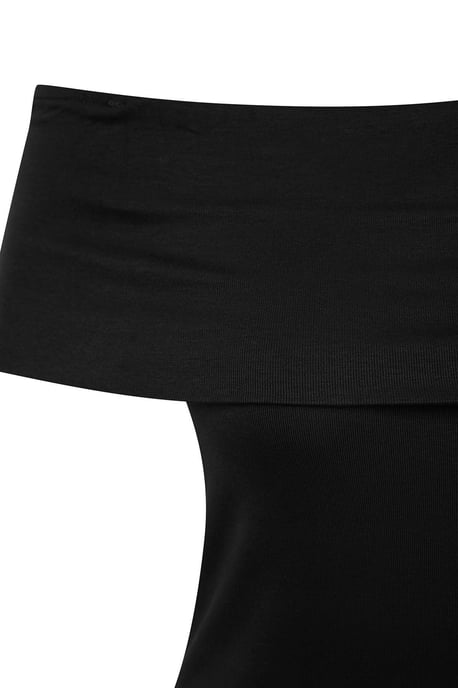 Trendyol Curve Damen ärmellose, taillierte Bluse in großer Größe - Schwarz - Image 4