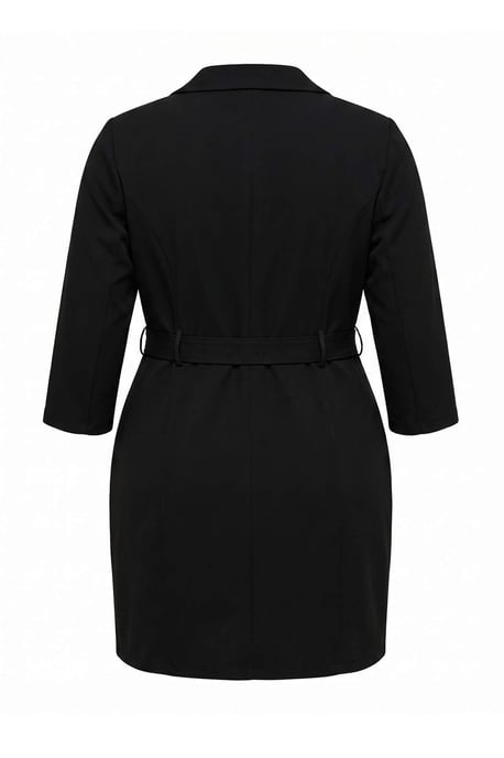 Trendyol Curve Damen Schwarz Einfarbig Kurz / Mini 3/4-Arm A-Linie Große Größen Kleid - Image 5