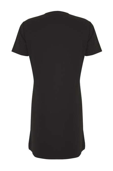 TRENDYOLMİLLA Damen Schwarz Einfarbig Kurz / Mini Kurz Casual Gerade Kleider - Image 5