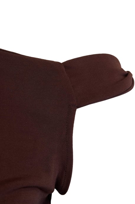 Trendyol Curve Damen Braun Einfarbig Ärmellos Tailliert Große Größen Blusen - Image 5