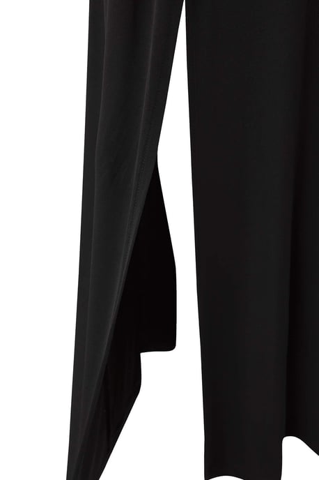 Trendyol Curve Damen Schwarz Einfarbig Maxi Lang Abend / Alltag A-Linie Große Größen Kleid - Image 5