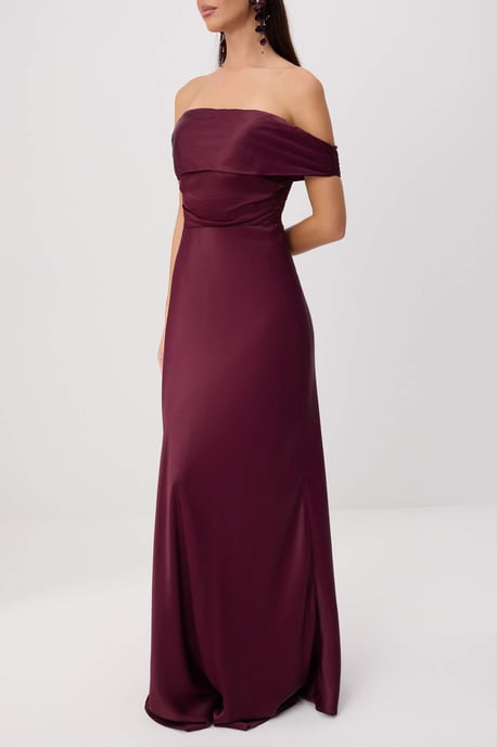 TRENDYOLMİLLA Damen Lila Einfarbig Maxi Ärmellos Skater Kleider - Image 2