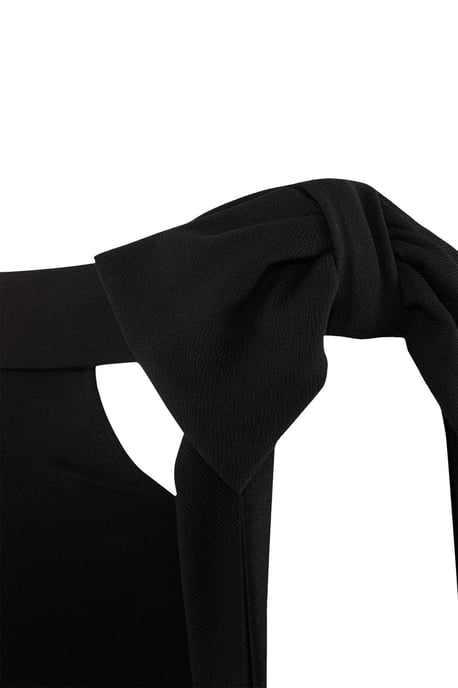 Trendyol Curve Damen Schwarz Einfarbig Maxi Ärmellos Elegant/Abend A-Linie Große Größen Kleid - Image 4