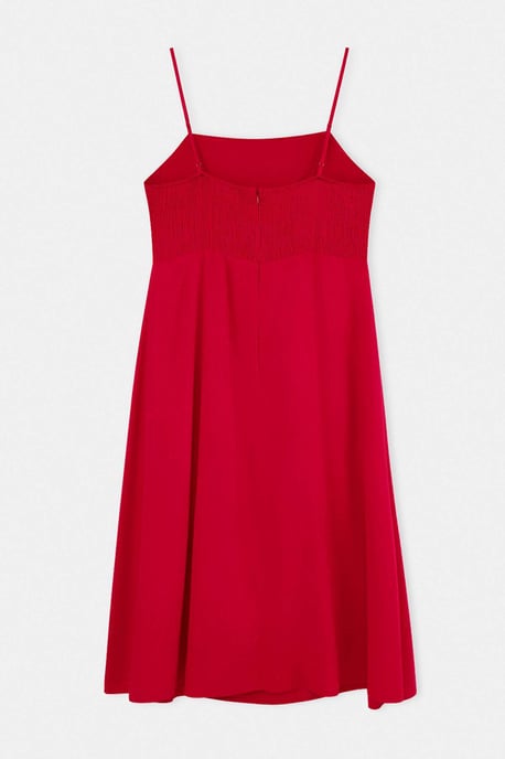 Trendyol Curve Damen Rot Einfarbig Maxi Ärmellos Abend / Alltag A-Linie Große Größen Kleid - Image 5