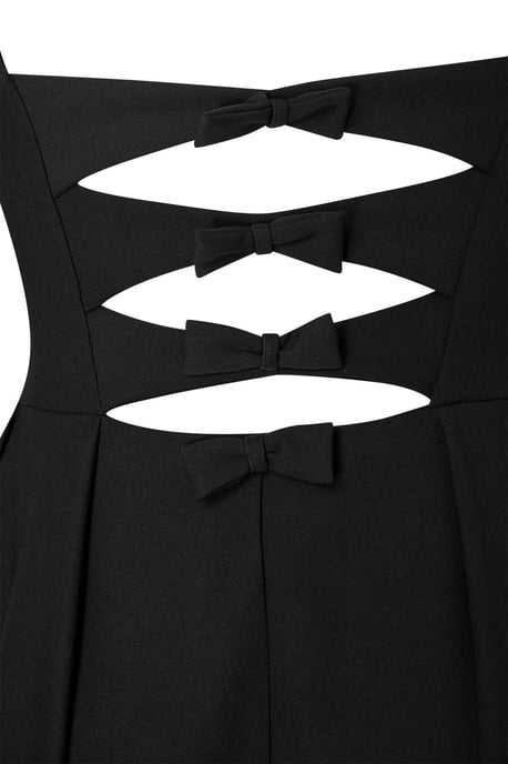 Trendyol Curve Damen Schwarz Einfarbig Maxi Ärmellos Party A-Linie Große Größen Kleid - Image 4
